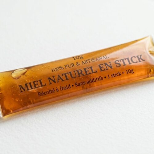 Miel pur en stick